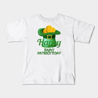 Happy St Patricks Day Kids T-Shirt